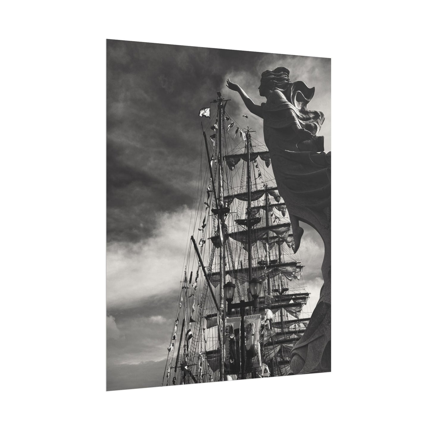 Hope and the Tall Ships Rolled Poster