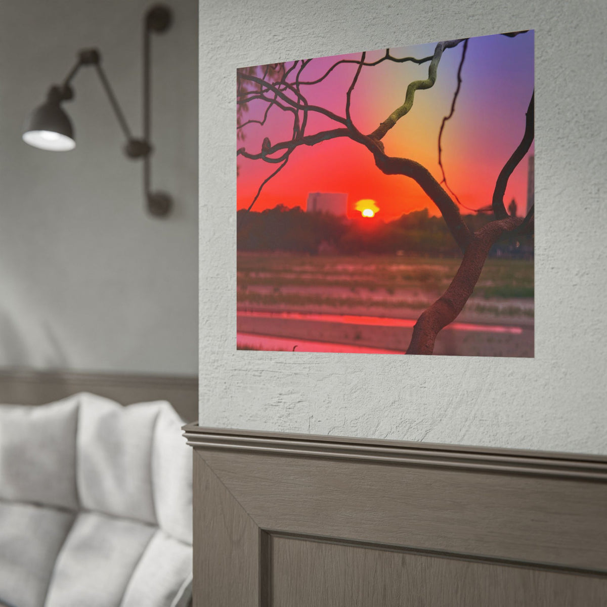 Romanian Sunset Rolled Posters