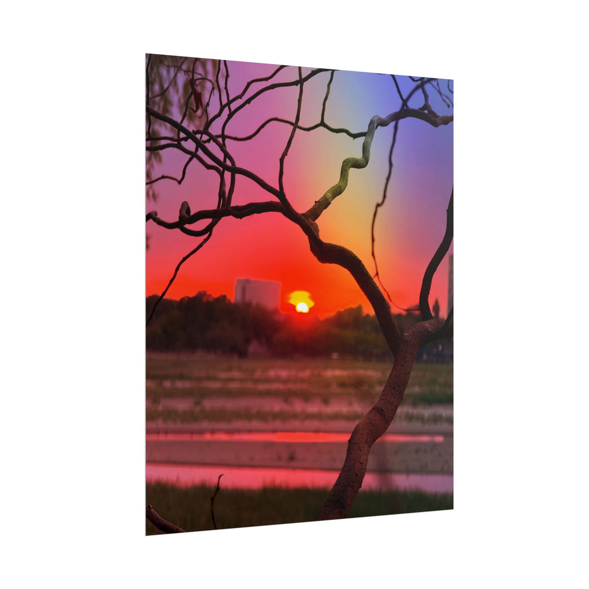 Romanian Sunset Rolled Posters