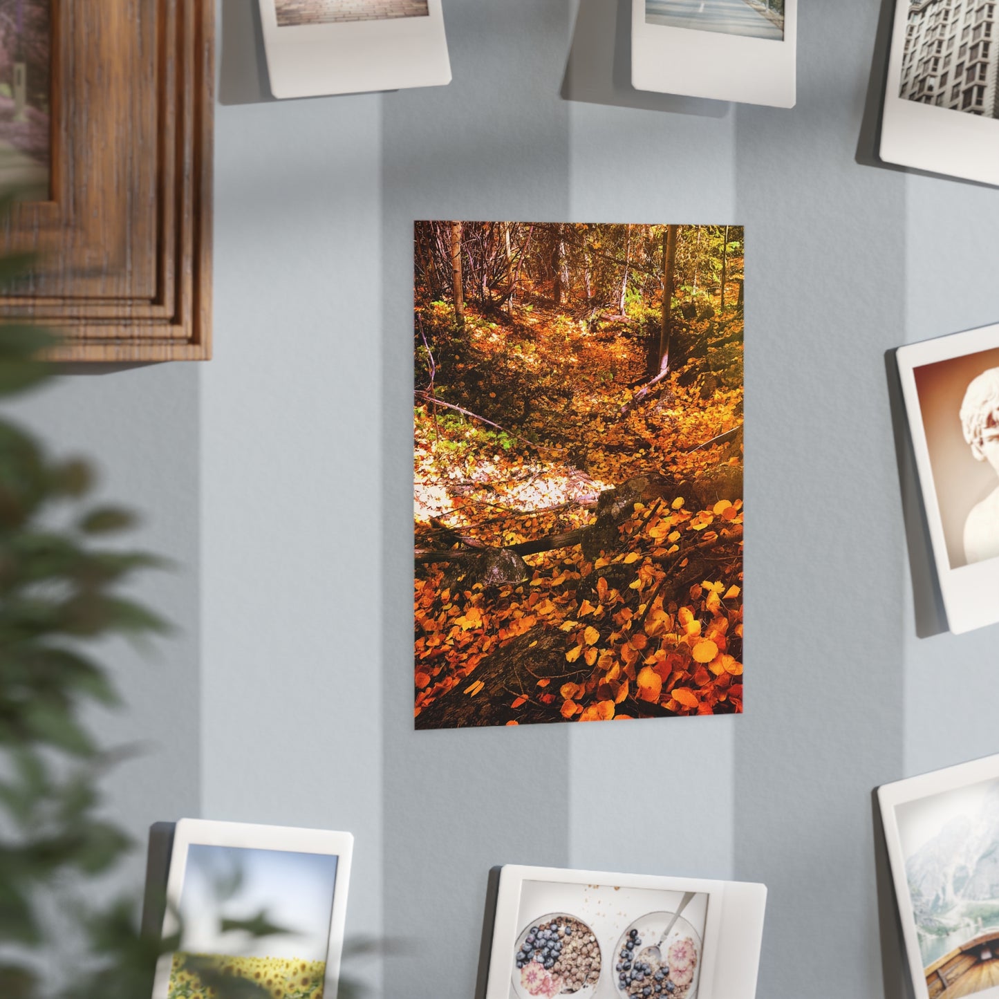 Autumn Gold Paper Print