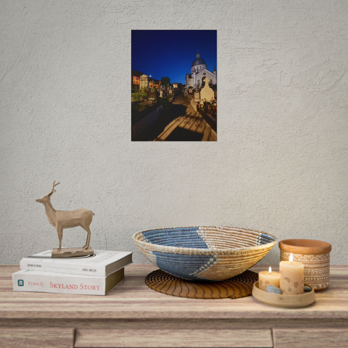 Moonrise Over Transylvania (V.1) Rolled Posters