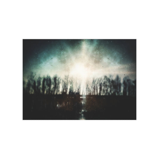Bayou Dusk Paper Print
