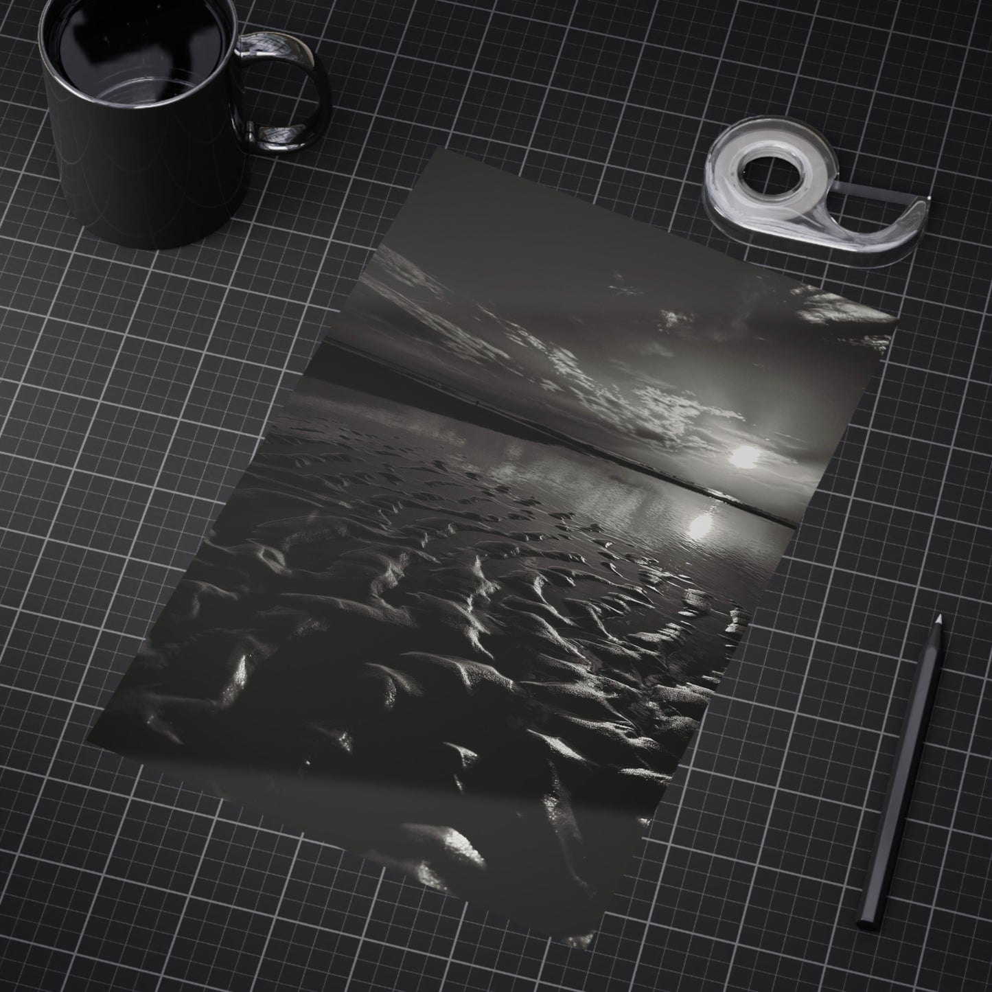 Water to Mars aka Tears of the Goddess Paper Print