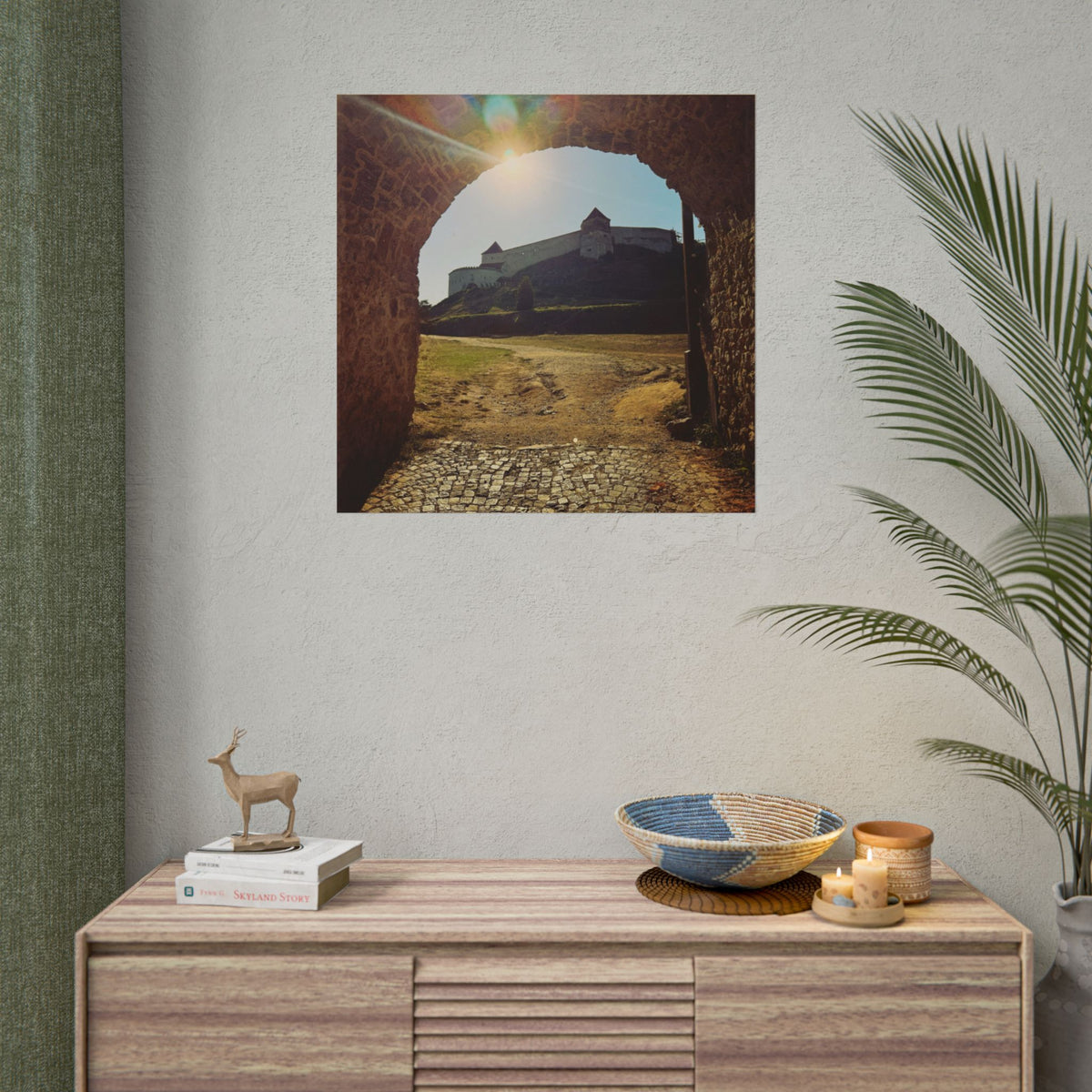 Rasnov Fortress Rolled Posters