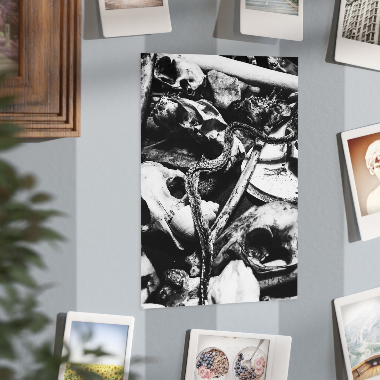 Them Bones Paper Print