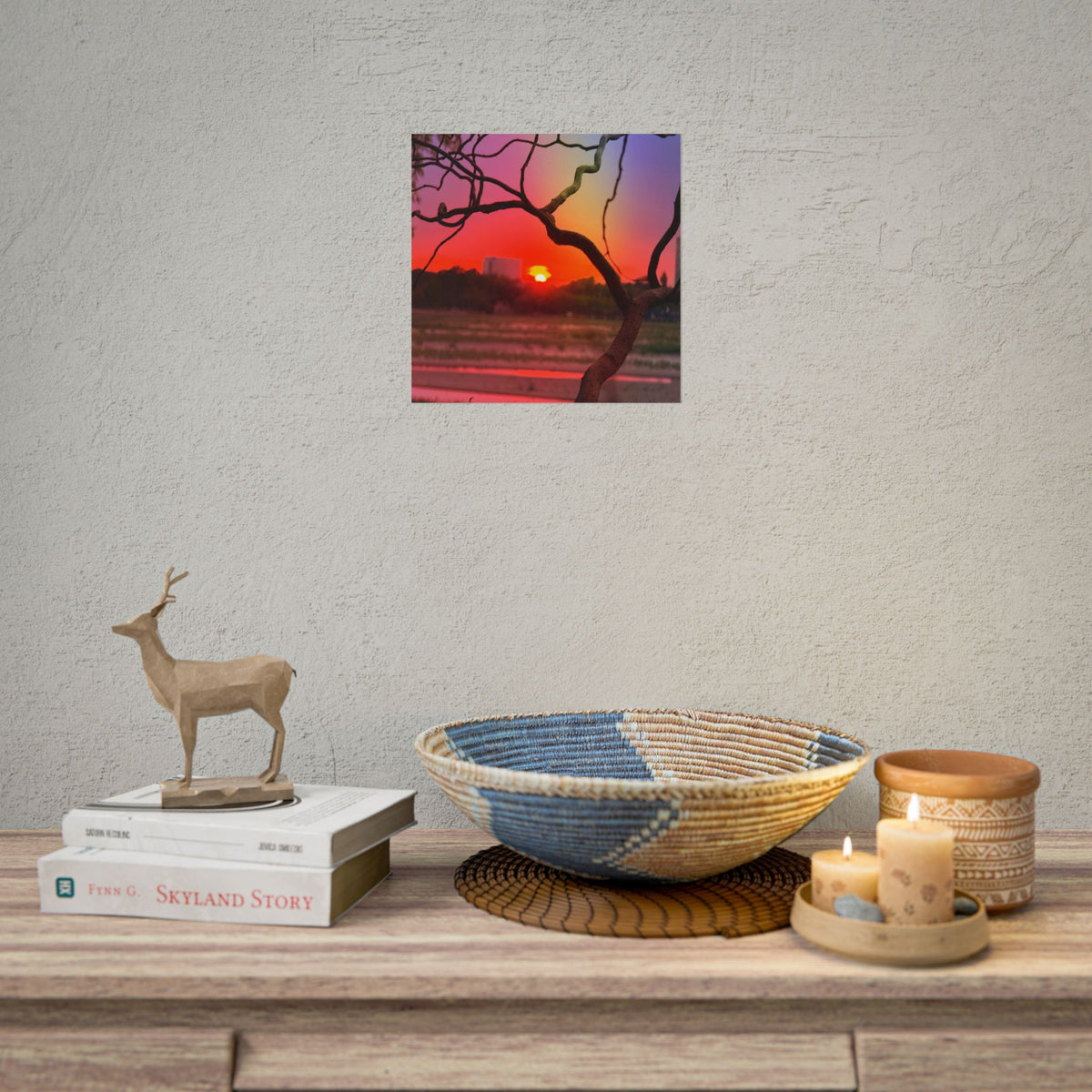 Romanian Sunset Rolled Posters