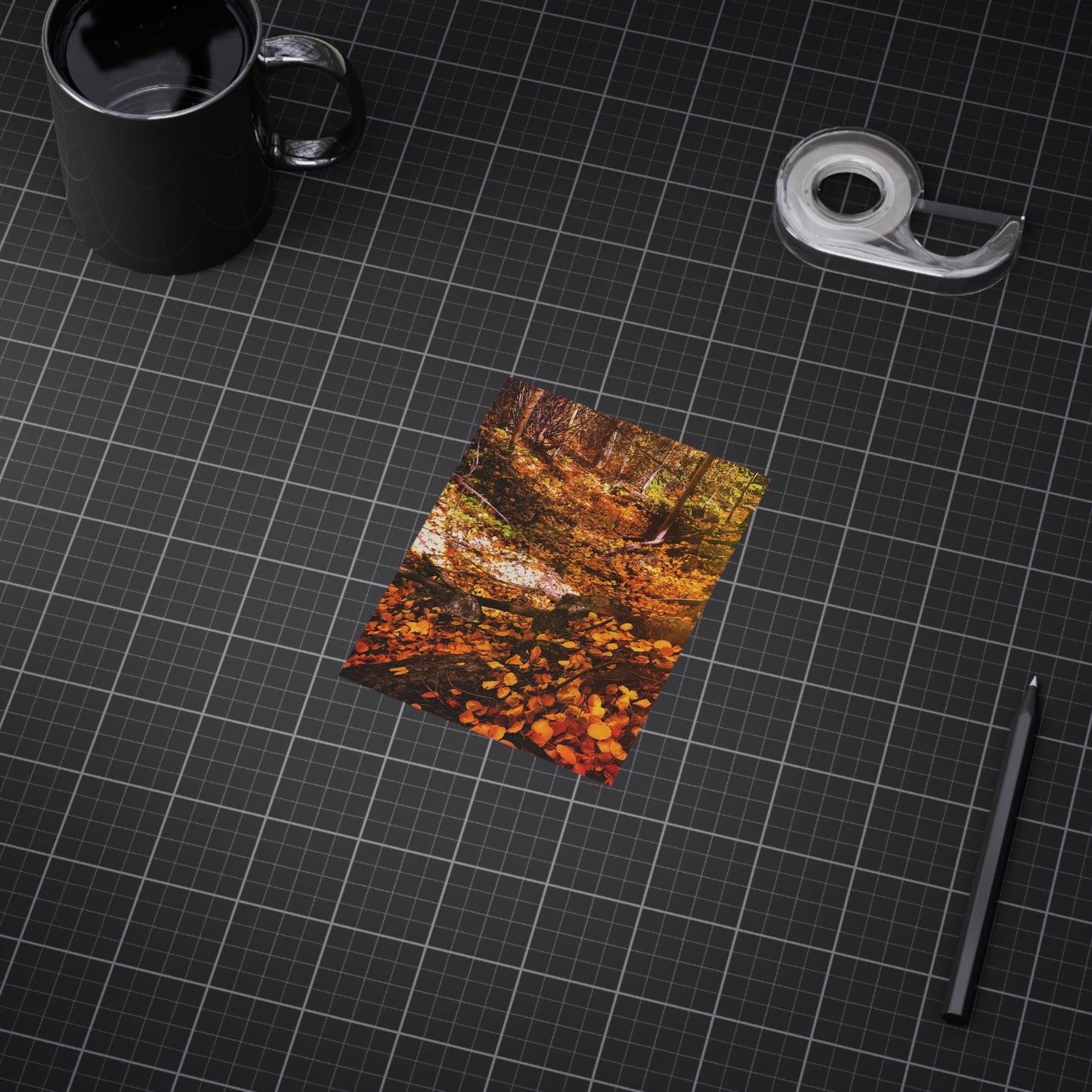 Autumn Gold Paper Print