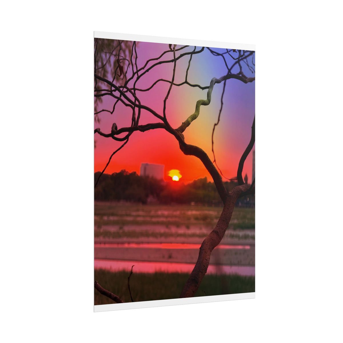 Romanian Sunset Rolled Posters