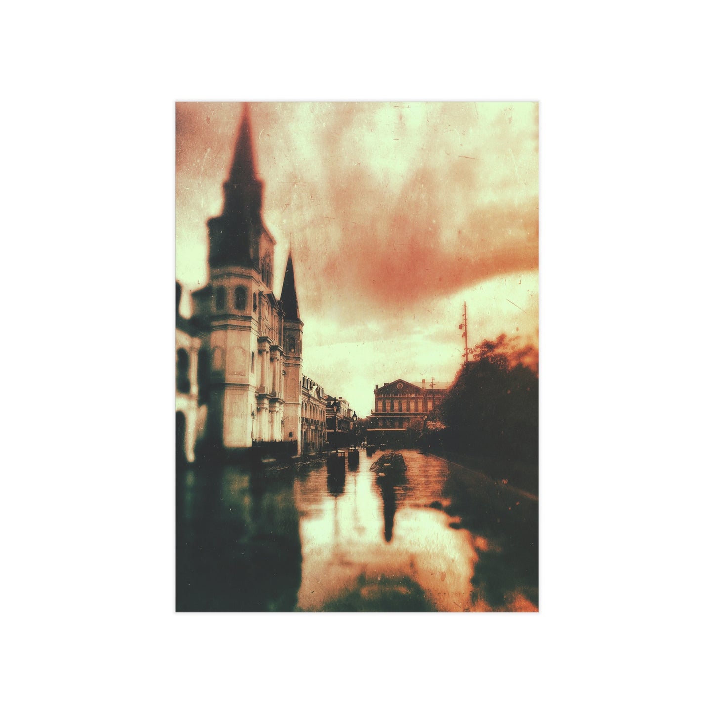 Memory of Rain Paper Print
