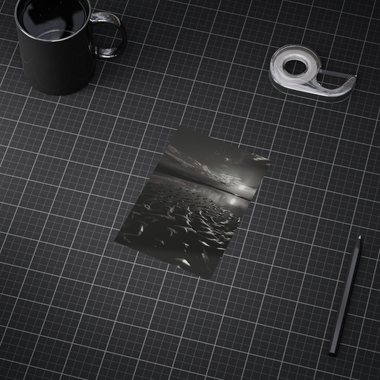 Water to Mars aka Tears of the Goddess Paper Print