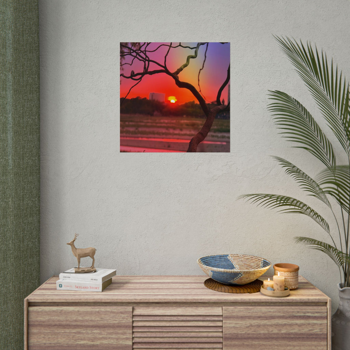 Romanian Sunset Rolled Posters