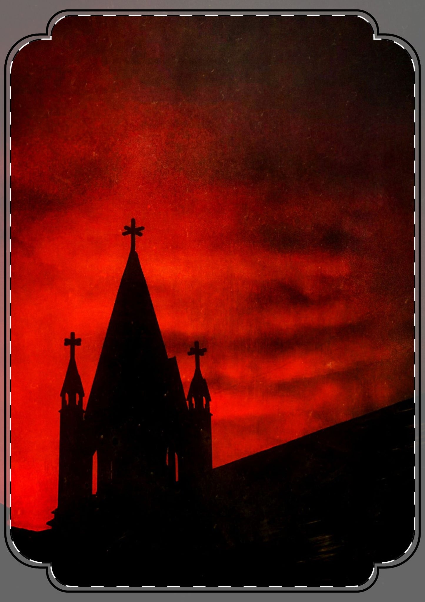 Blood Dusk Flat Greeting Cards (envelopes included)