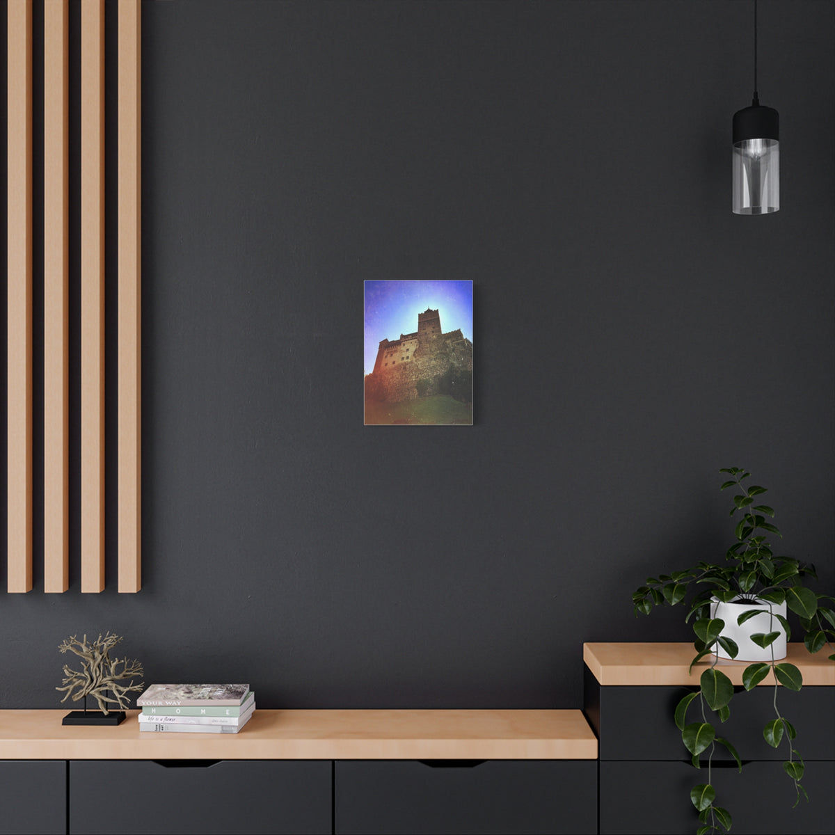 Castle Dracula Matte Canvas, Stretched, 1.25"