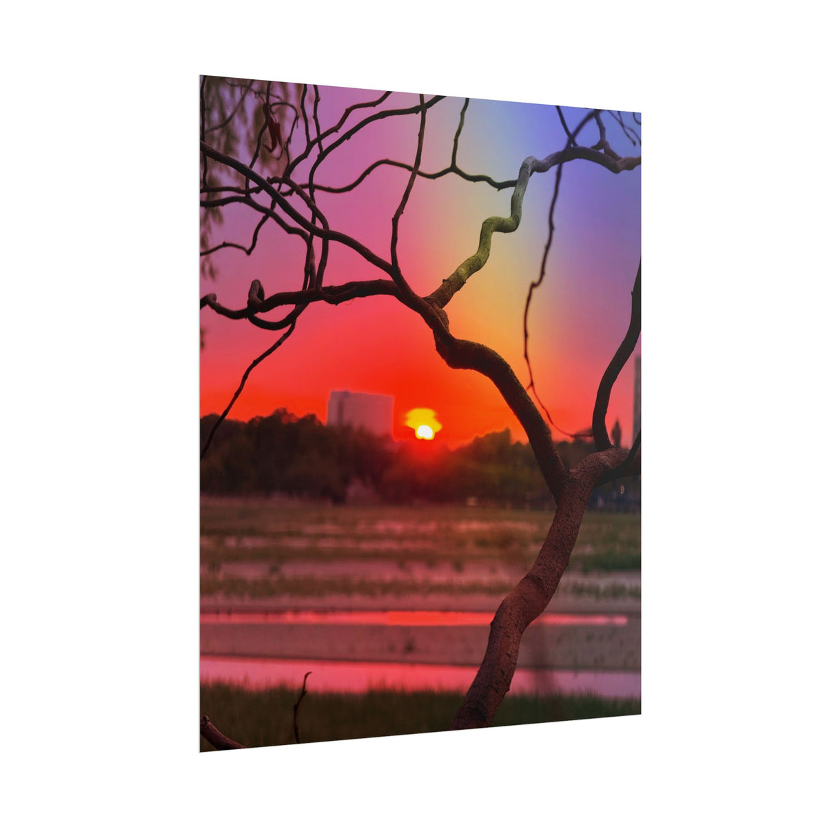 Romanian Sunset Rolled Posters