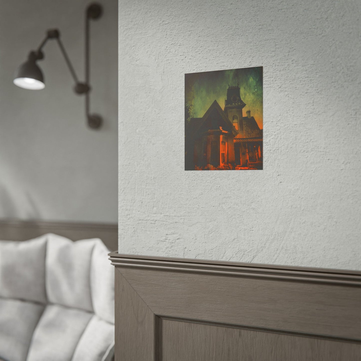 The Old House on the Left Rolled Poster