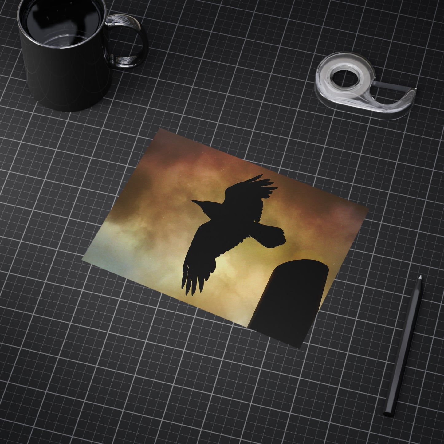 Guardian Awakens Paper Print