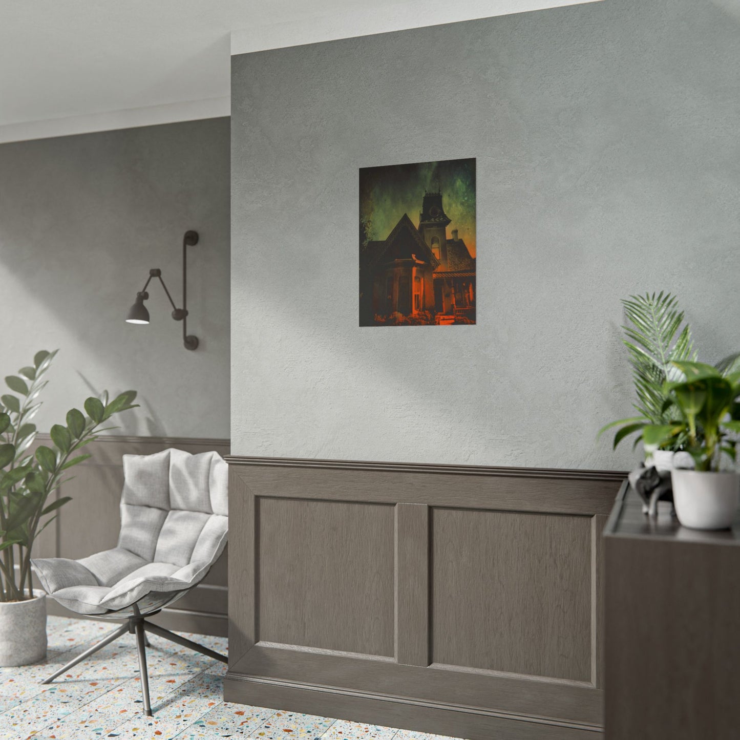 The Old House on the Left Rolled Poster