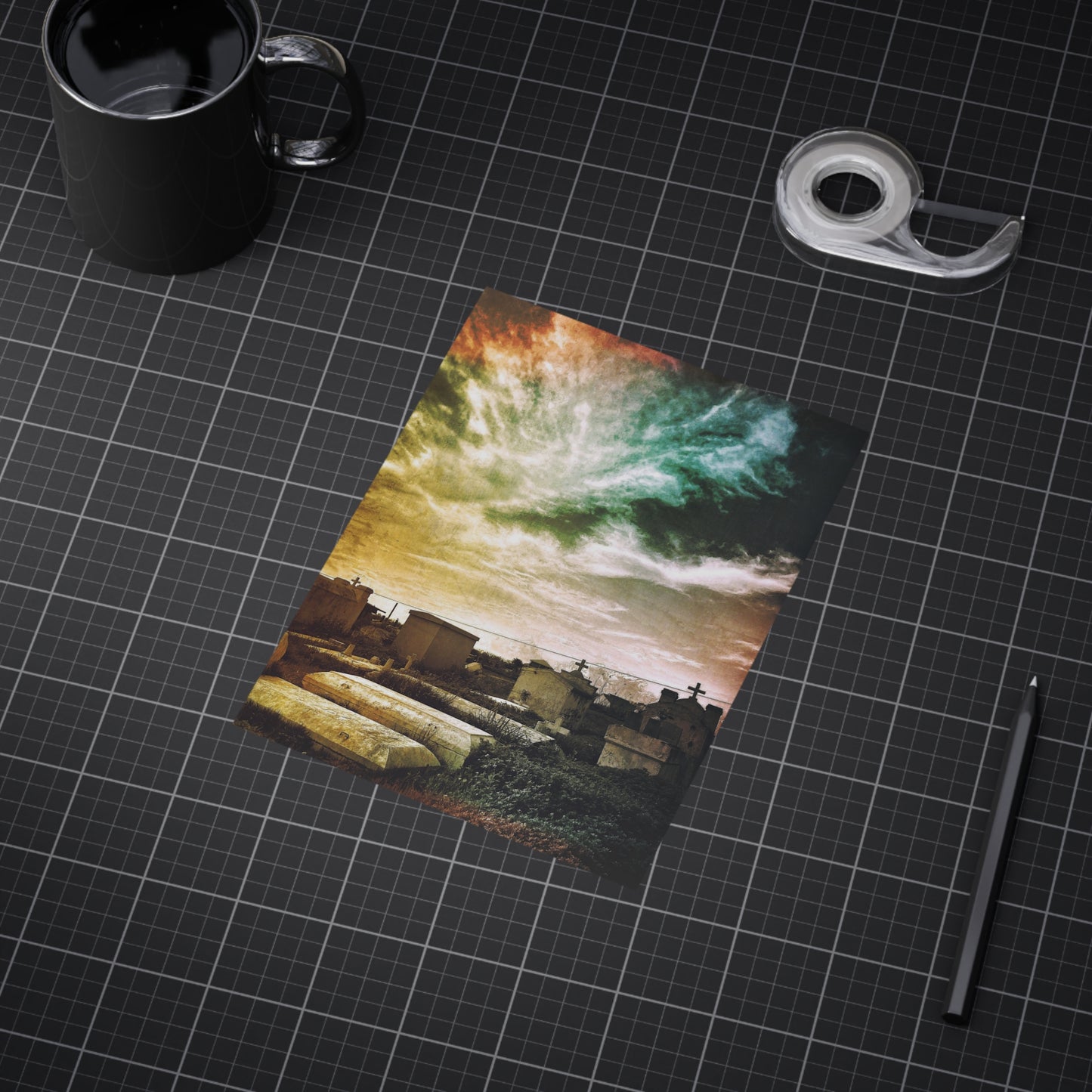 At The River's Edge Paper Print