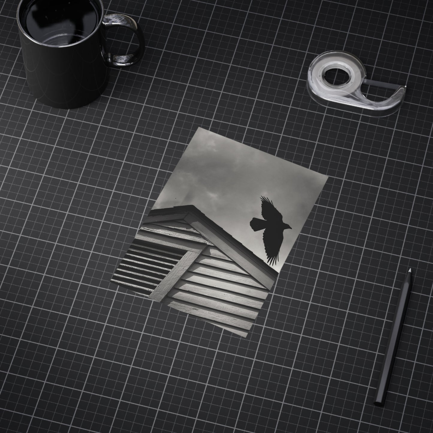 The Messenger Paper Print