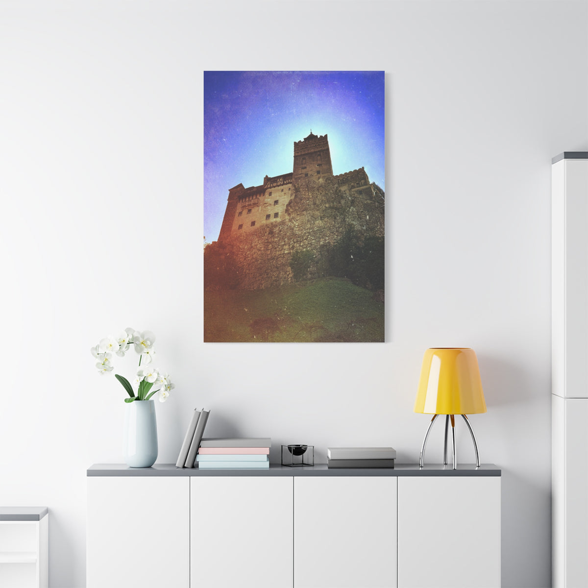 Castle Dracula Matte Canvas, Stretched, 1.25"