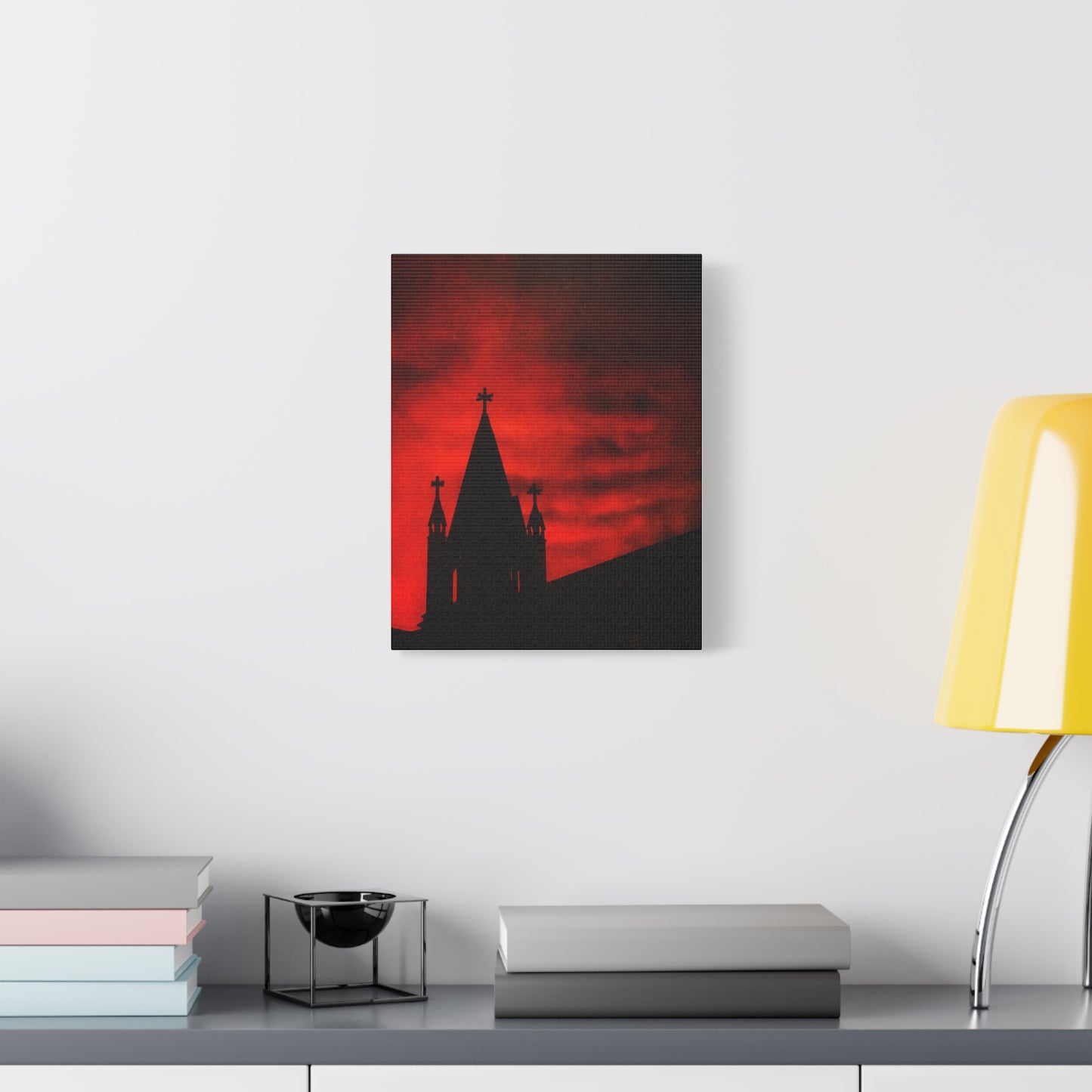 Blood Dusk Matte Canvas, Stretched, 1.25"