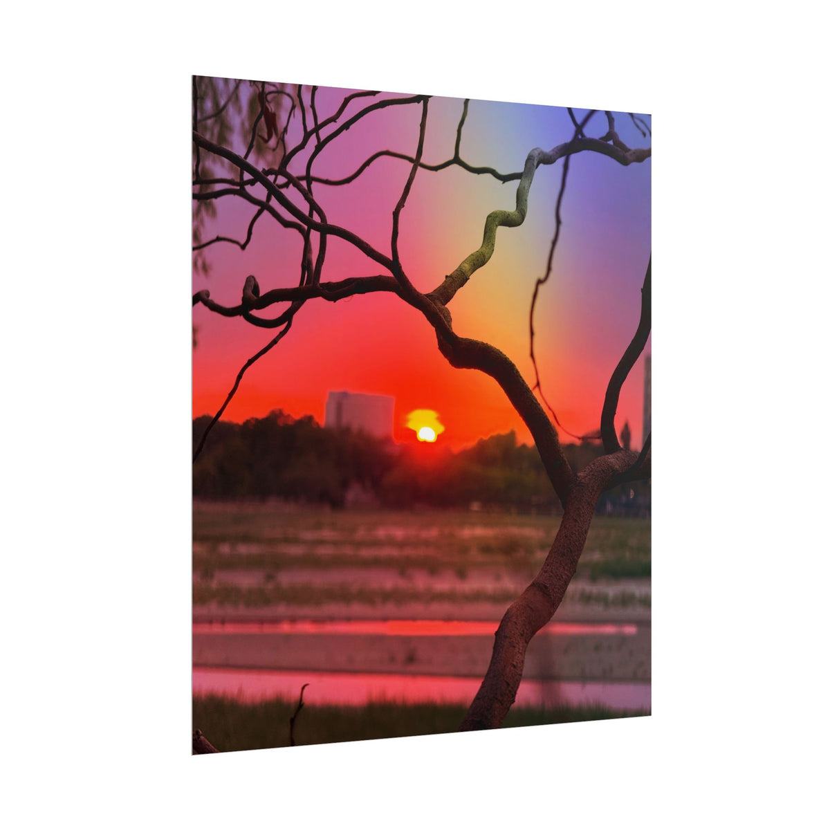 Romanian Sunset Rolled Posters
