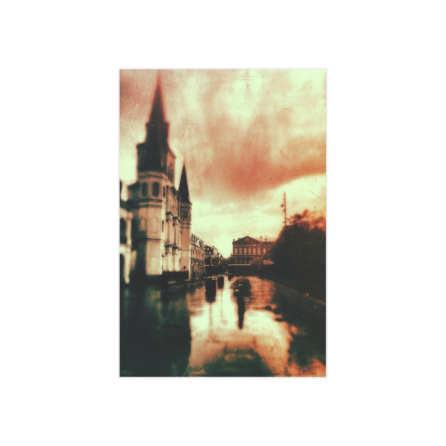 Memory of Rain Paper Print