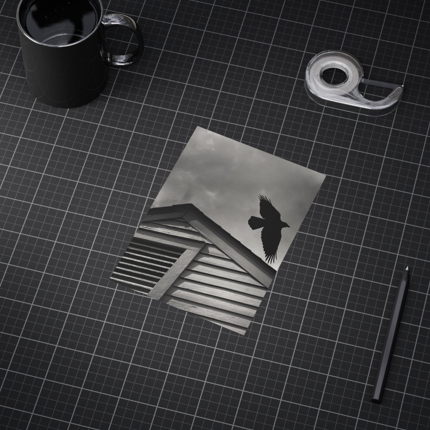 The Messenger Paper Print