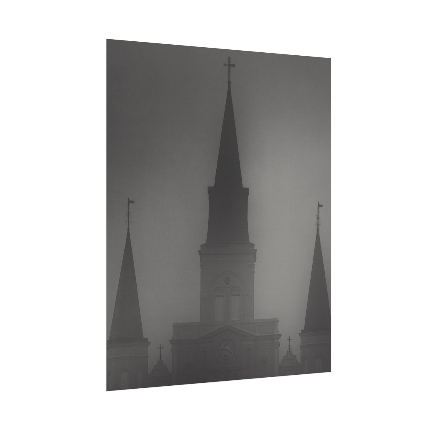 Emerging From The Mist Rolled Poster