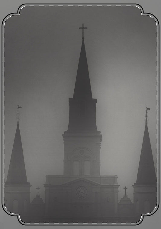 Emerging From The Mist Flat Greeting Cards (envelopes included)