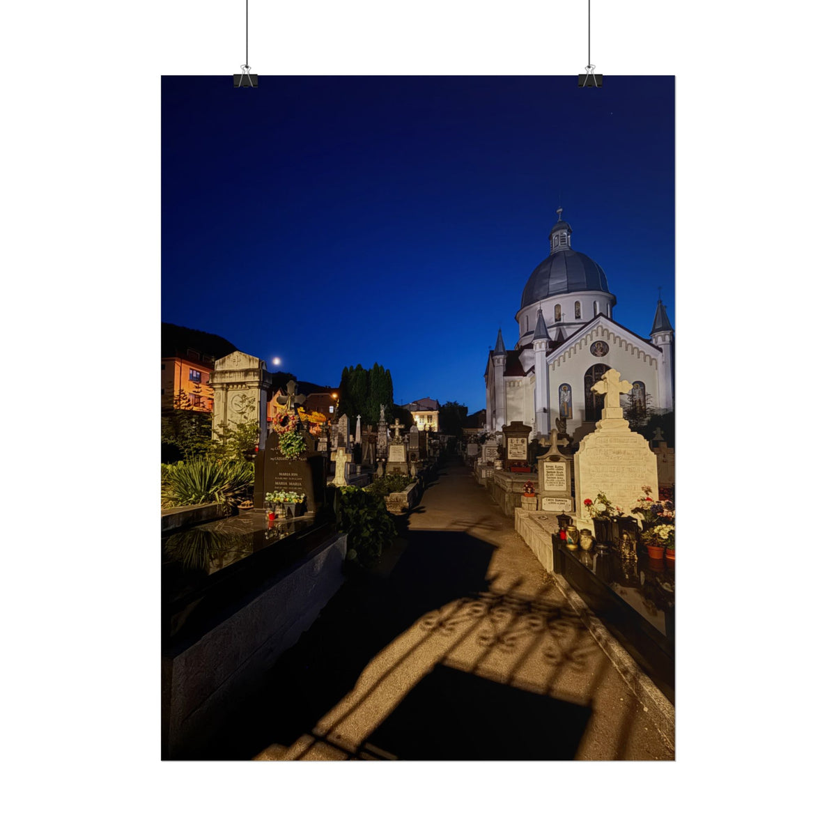 Moonrise Over Transylvania (V.1) Rolled Posters