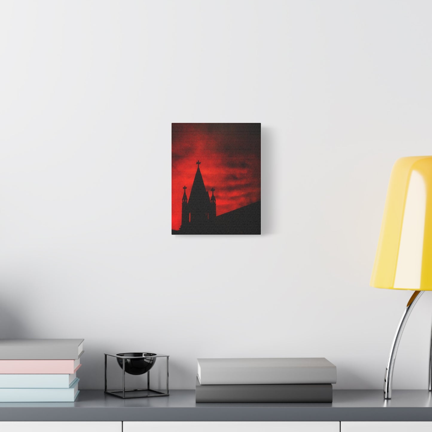 Blood Dusk Matte Canvas, Stretched, 1.25"