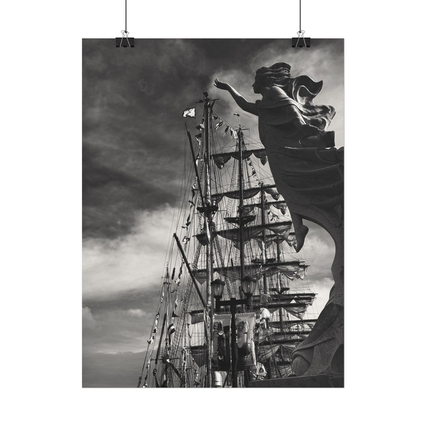 Hope and the Tall Ships Rolled Poster