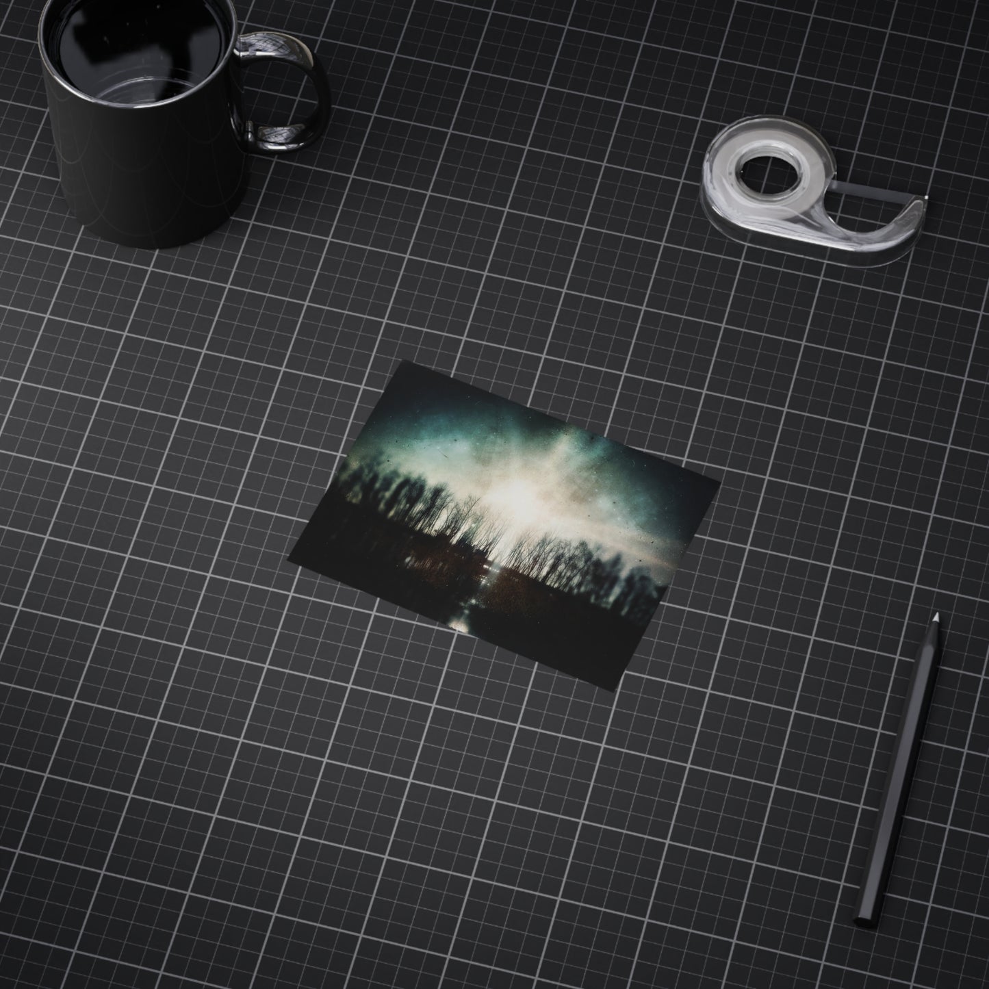 Bayou Dusk Paper Print