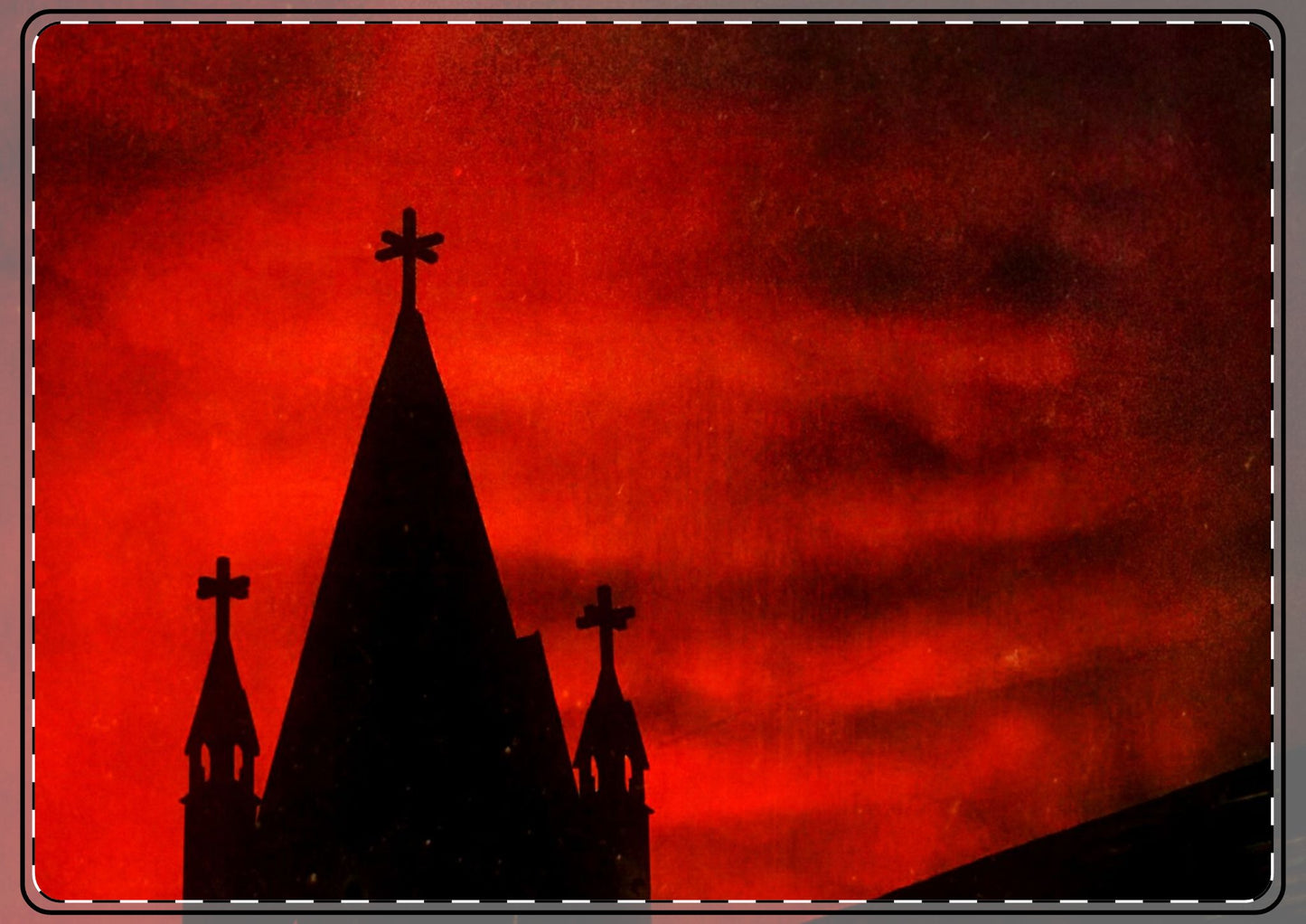 Blood Dusk Flat Greeting Cards (envelopes included)