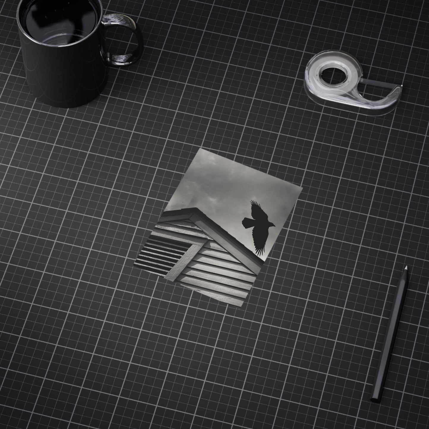 The Messenger Paper Print