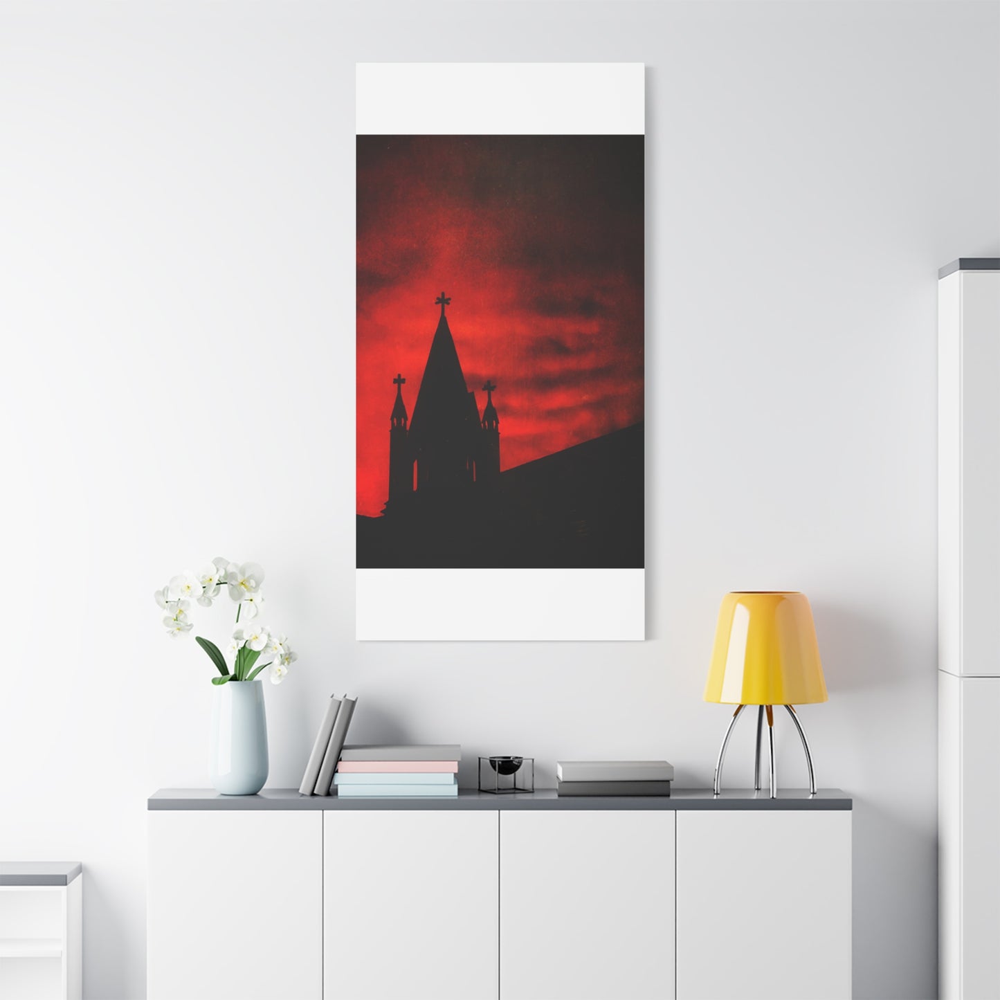 Blood Dusk Matte Canvas, Stretched, 1.25"