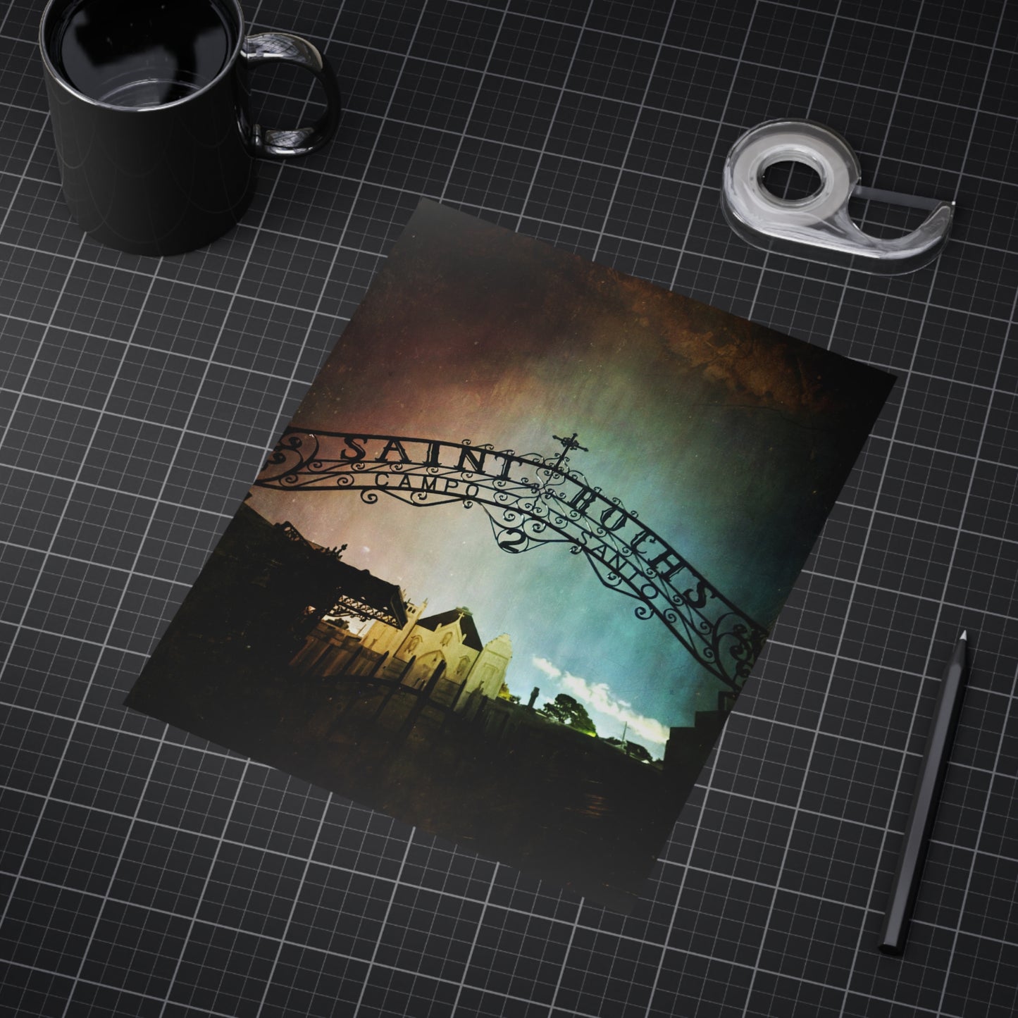 St. Roch Paper Print