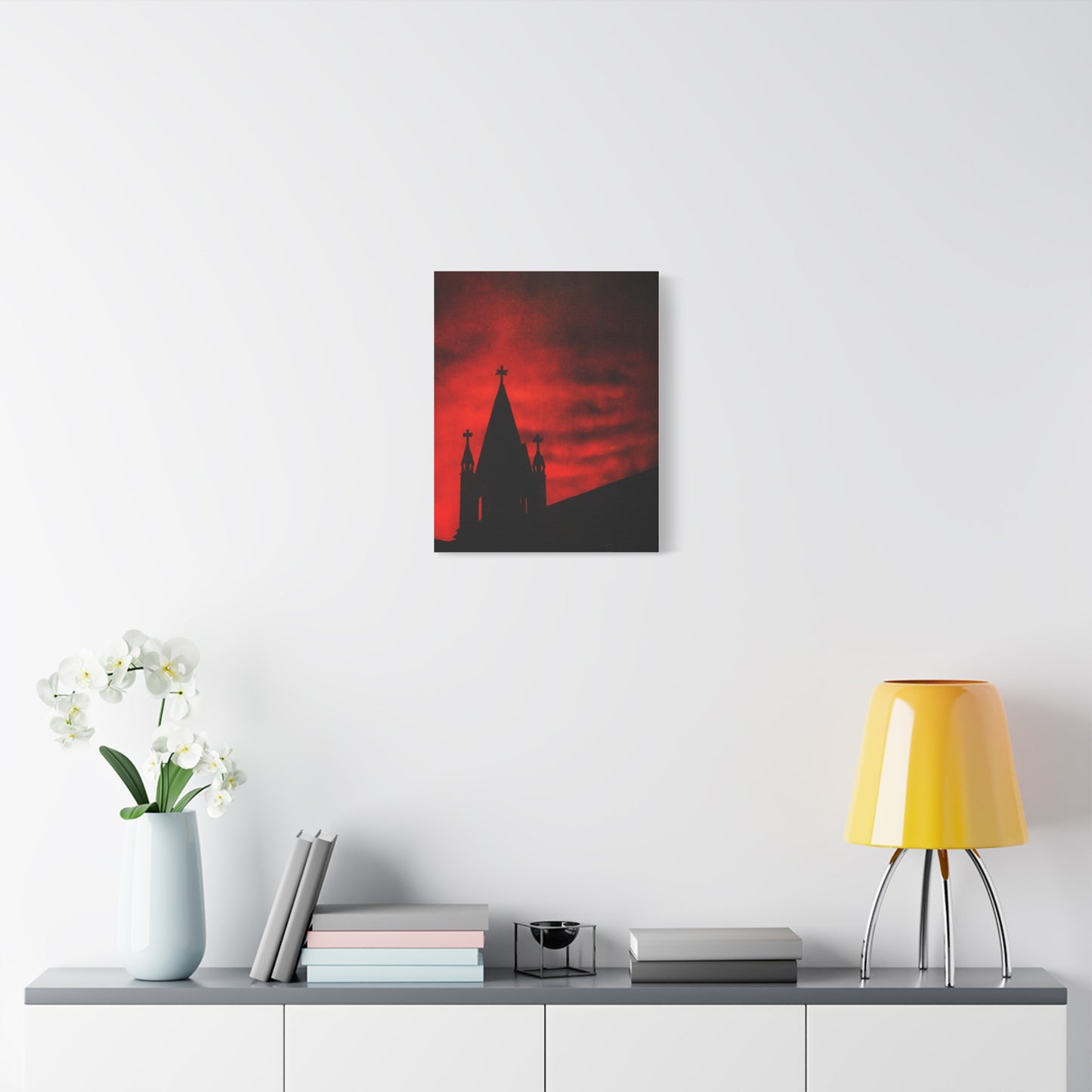 Blood Dusk Matte Canvas, Stretched, 1.25"