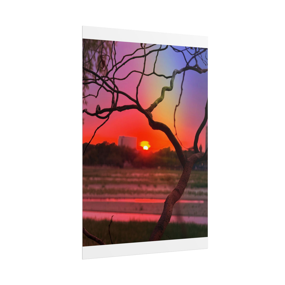 Romanian Sunset Rolled Posters