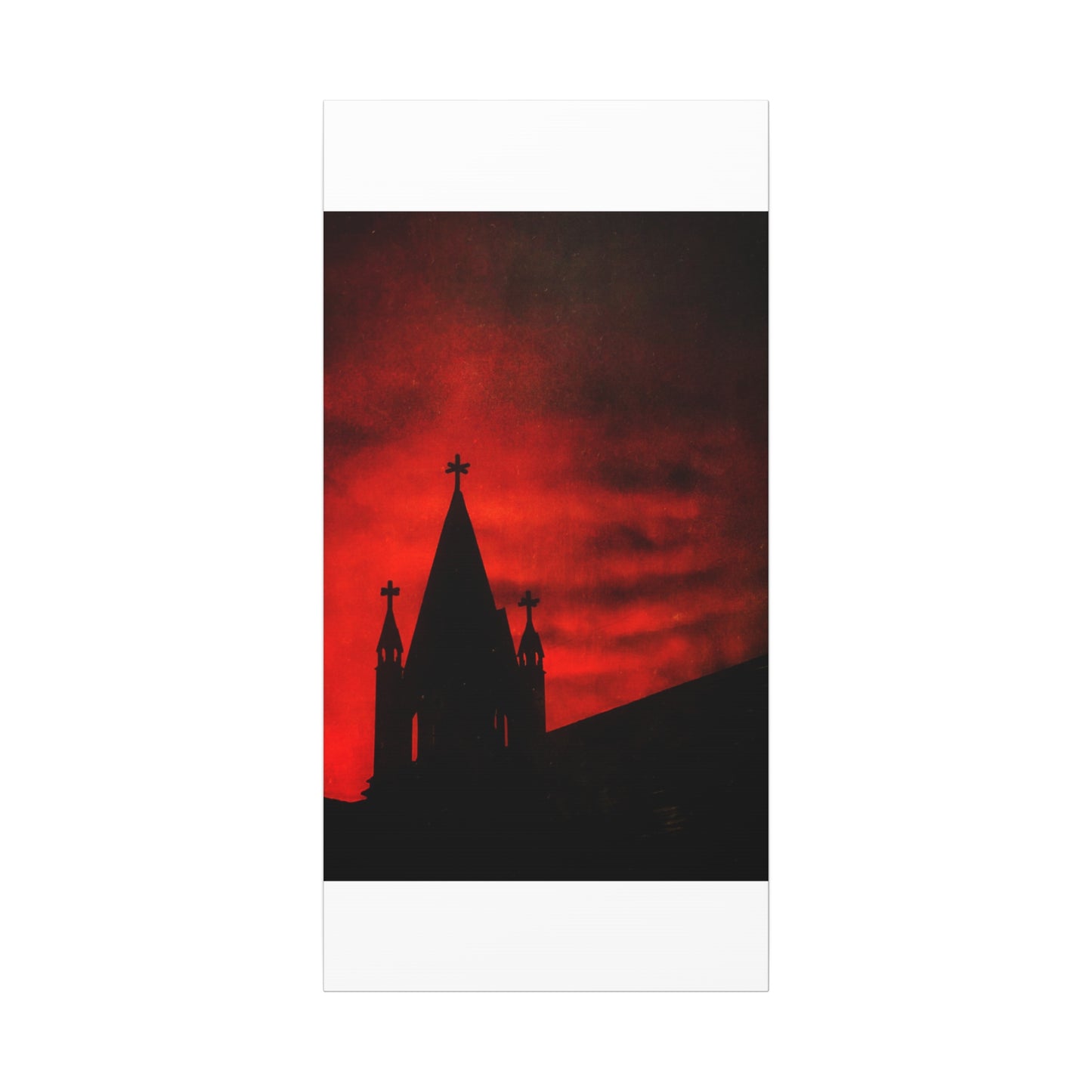 Blood Dusk Matte Canvas, Stretched, 1.25"