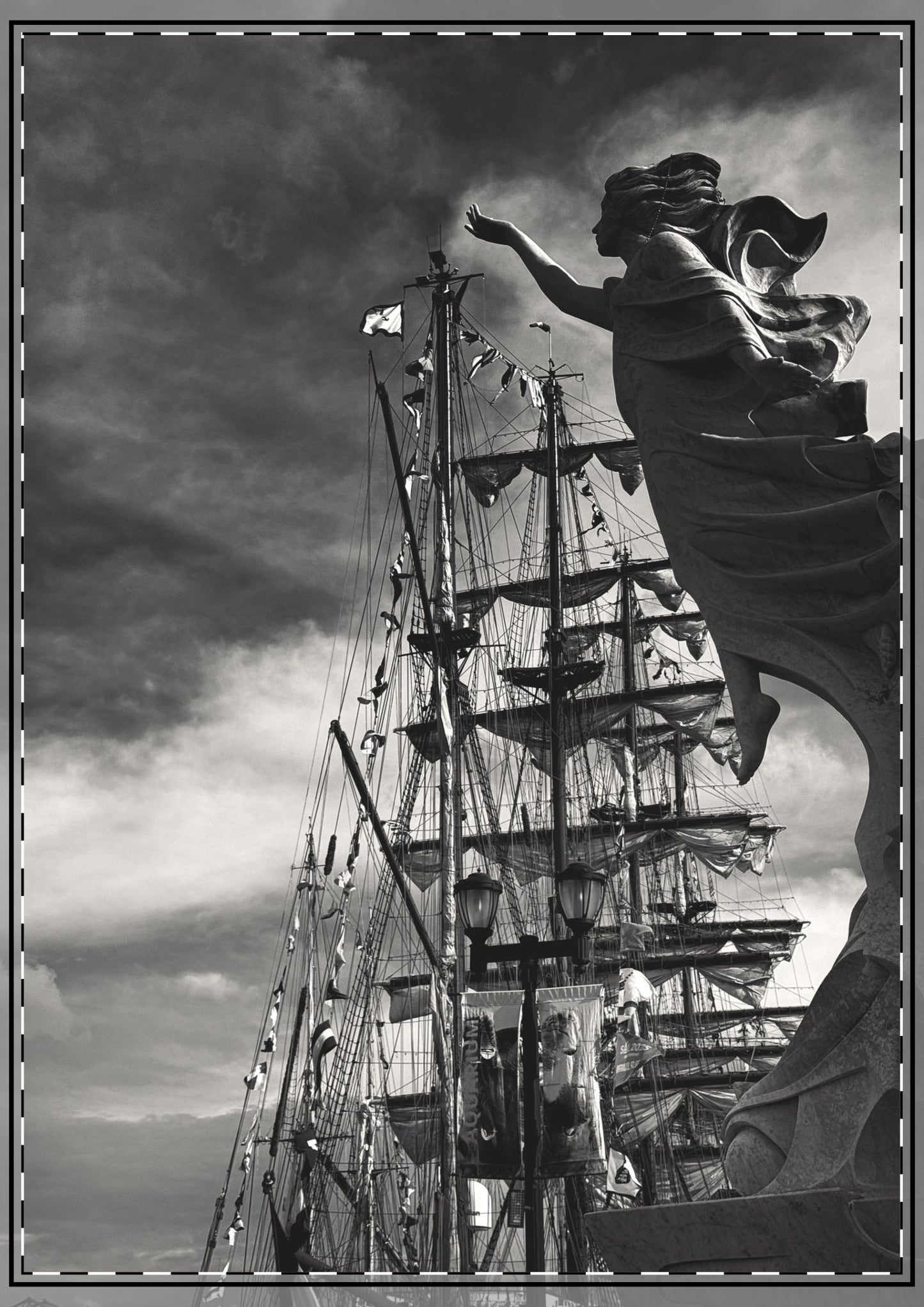 Hope and the Tall Ships Flat Greeting Cards (envelopes included)