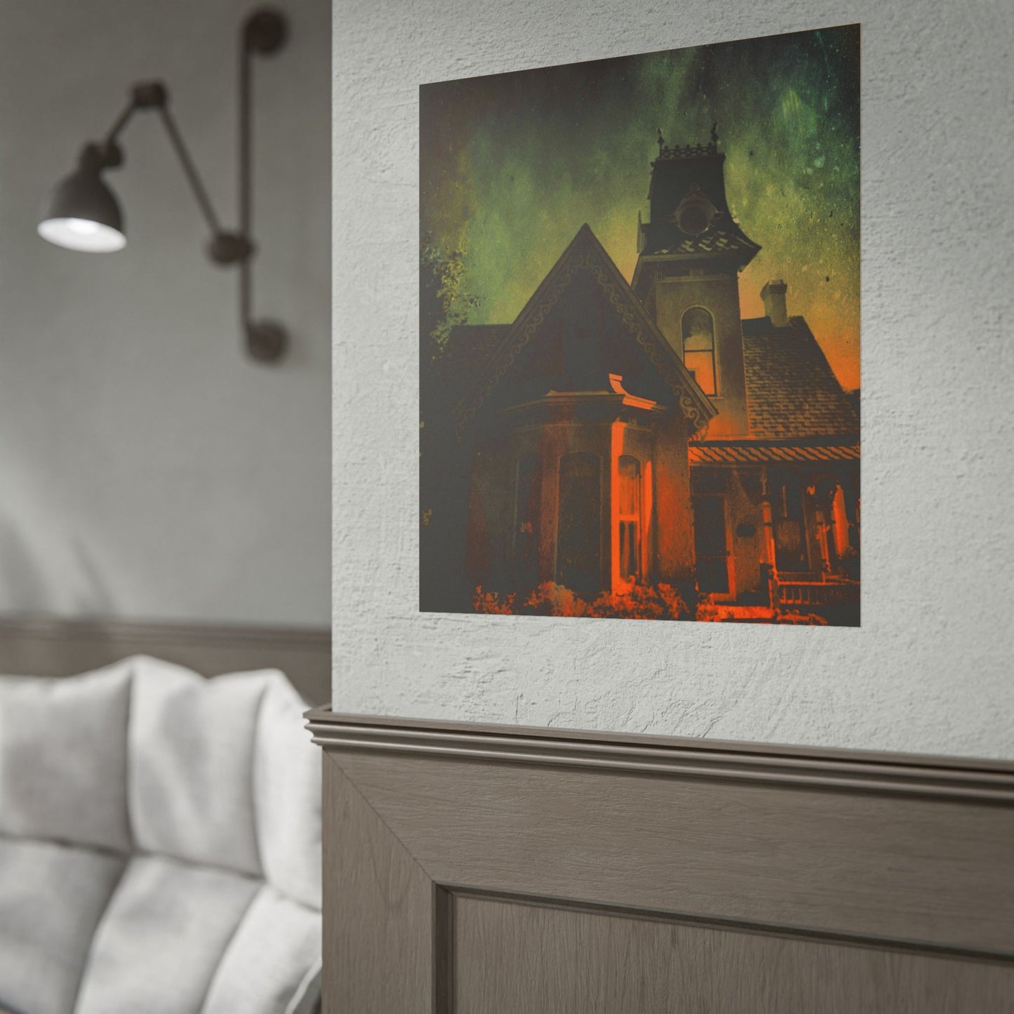 The Old House on the Left Rolled Poster