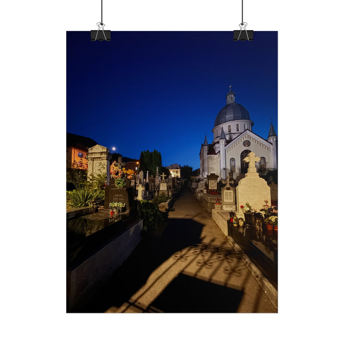 Moonrise Over Transylvania (V.1) Rolled Posters