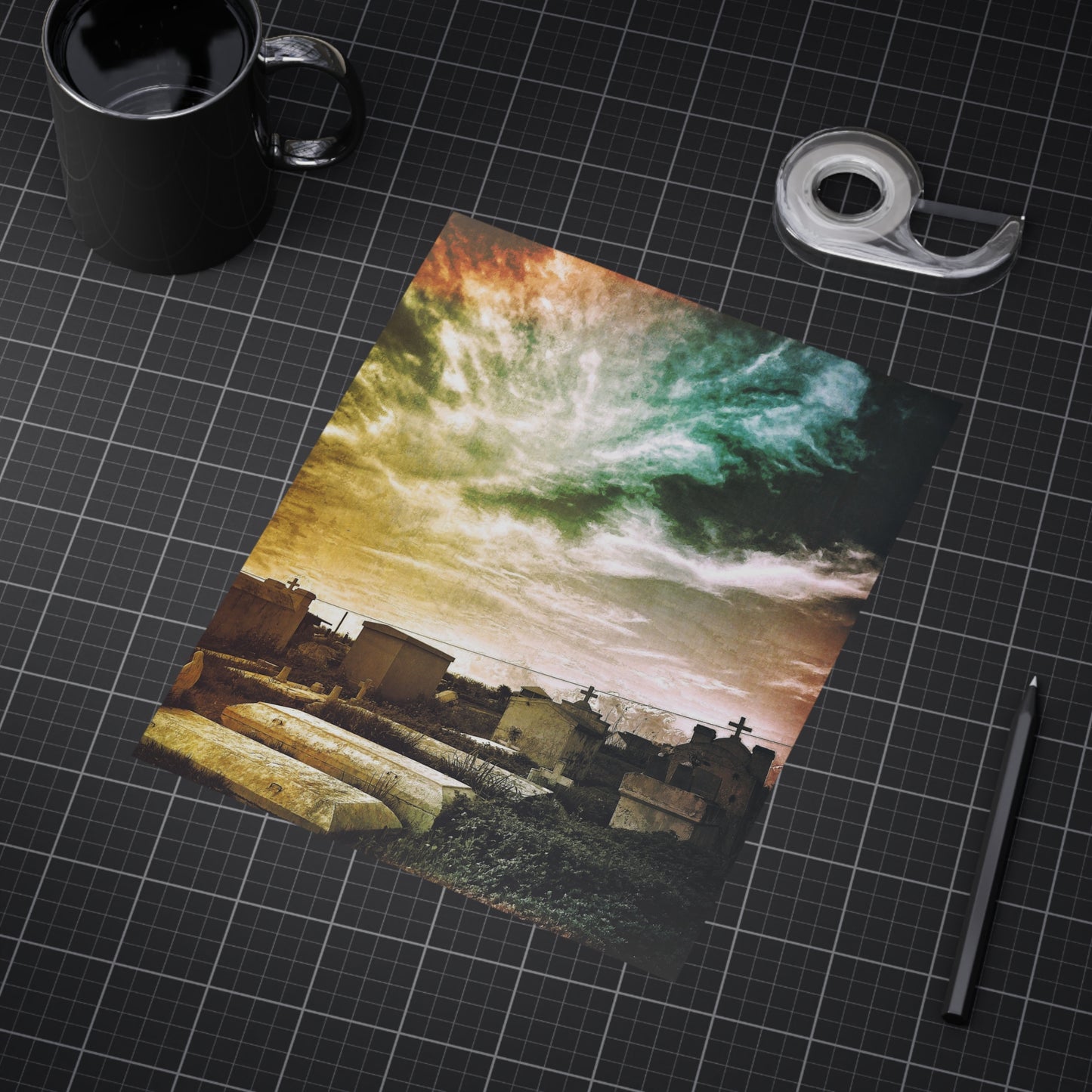 At The River's Edge Paper Print