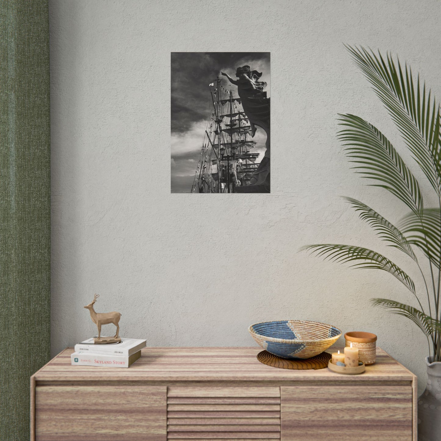 Hope and the Tall Ships Rolled Poster