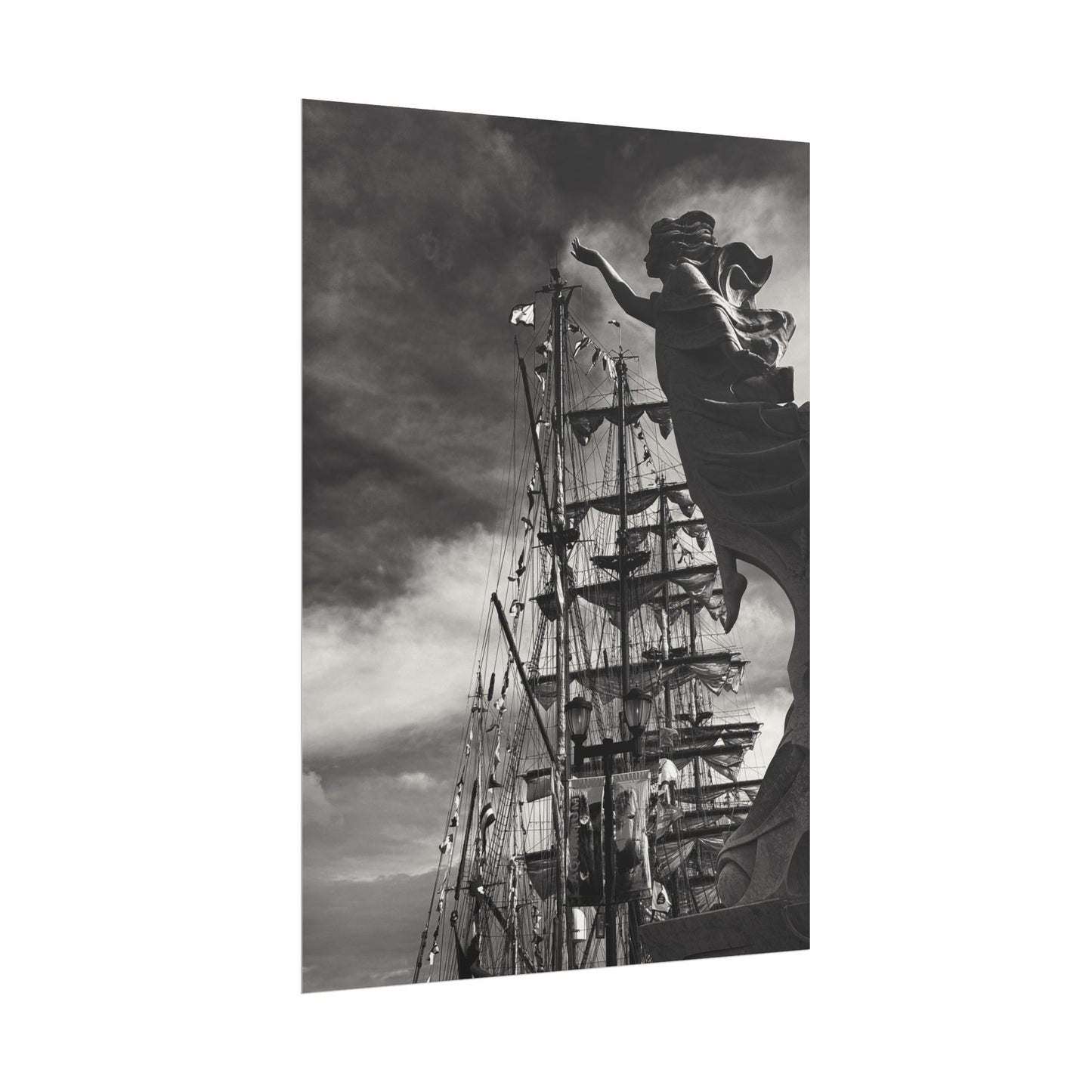 Hope and the Tall Ships Rolled Poster