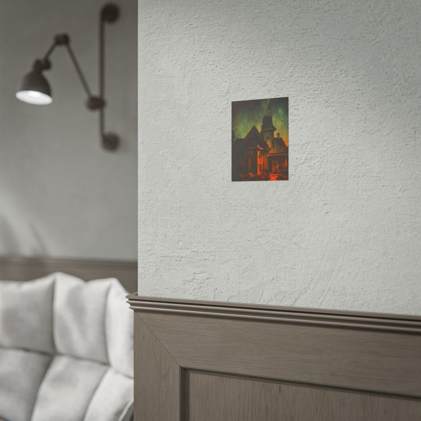 The Old House on the Left Rolled Poster