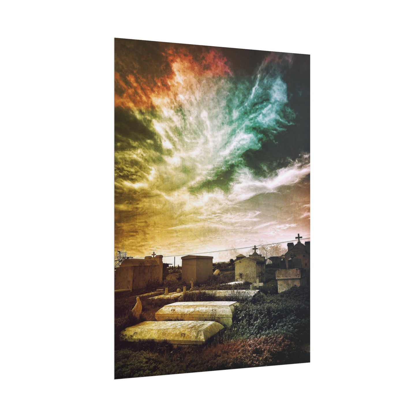 At The Riverside Rolled Poster