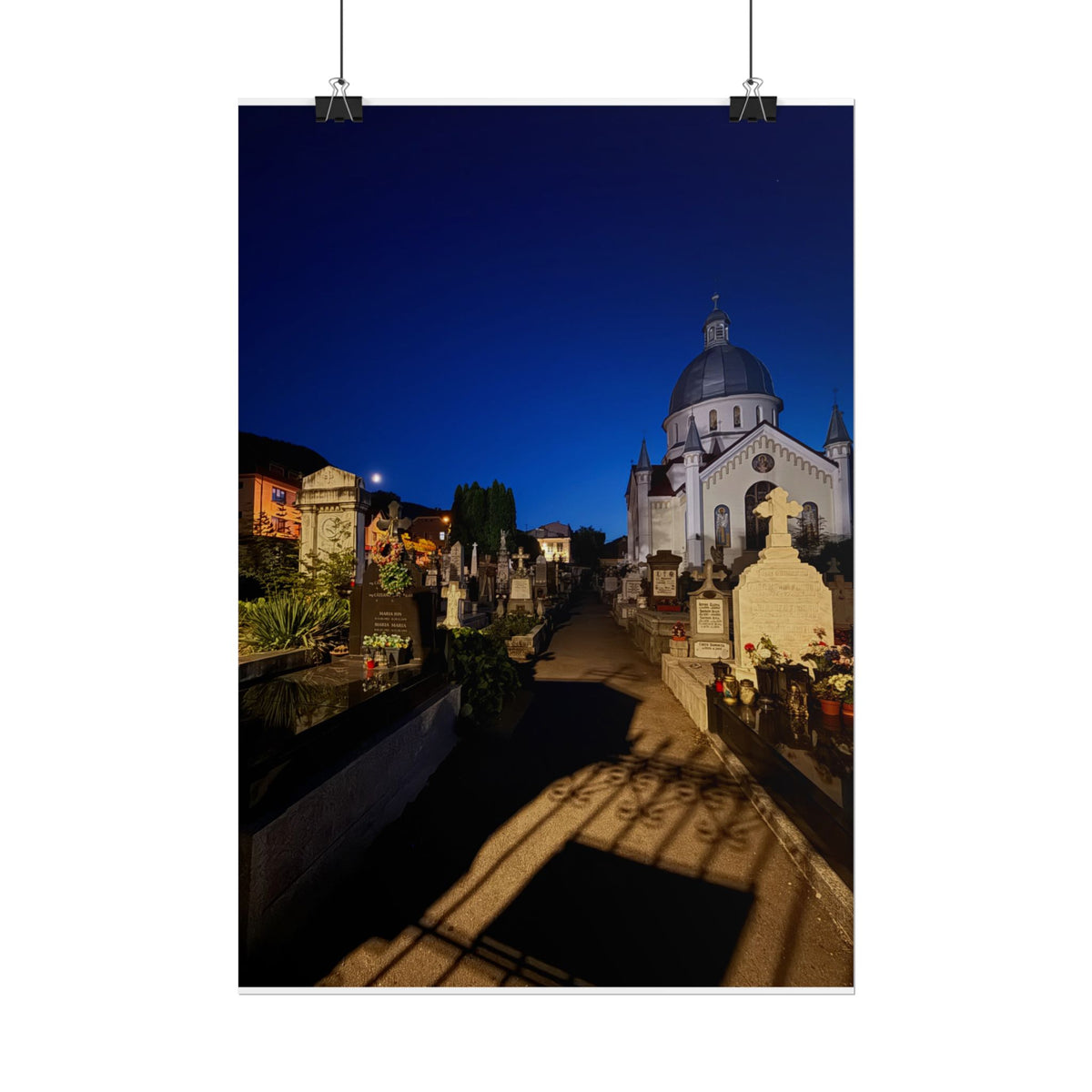 Moonrise Over Transylvania (V.1) Rolled Posters
